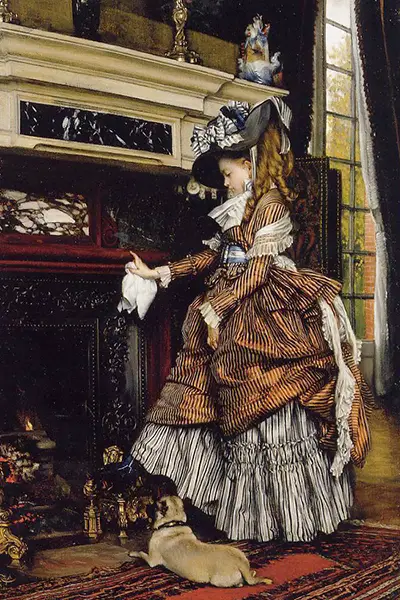 The Fireplace James Tissot